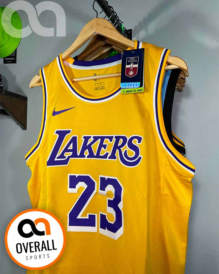 Regata NBA Los Angeles Lakers Icon Edition 23/24 LeBron James 23 Amarela