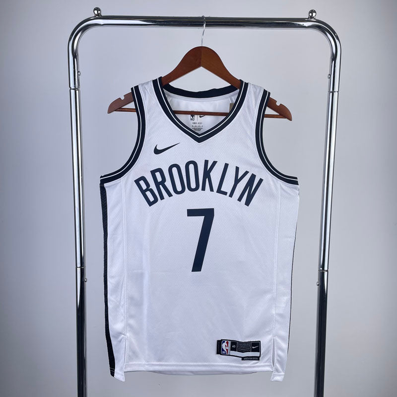 Regata NBA Brooklyn Nets Association Edition Kevin Durant Branca
