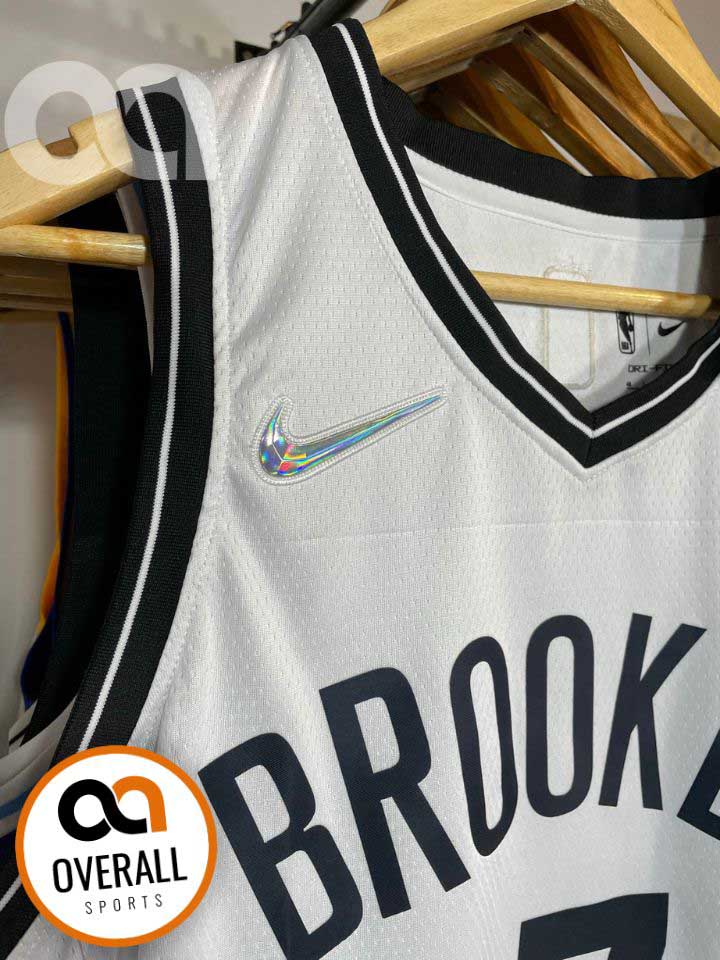 Regata NBA Brooklyn Nets Edição 75 anos Kevin Durant Branca