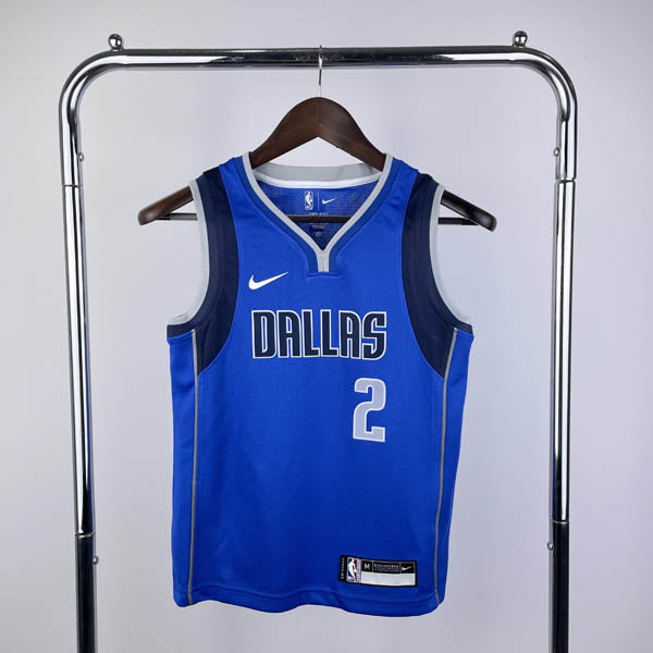 Regata Infantil NBA Dallas Mavericks Kyrie Irving Azul