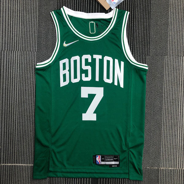 Regata NBA Boston Celtics Edição 75 anos 21/22 Jaylen Brown Verde