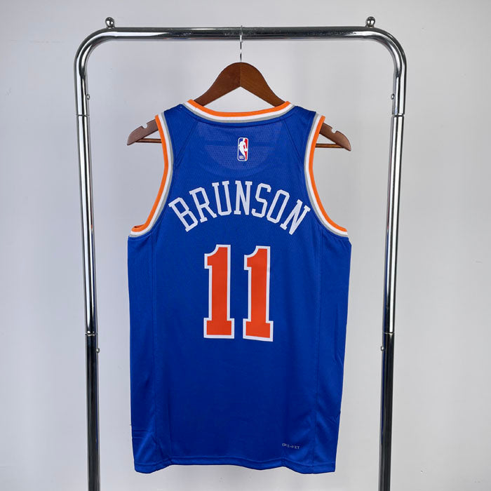 Regata NBA New York Knicks Icon Edition 23/24 Jalen Brunson Azul