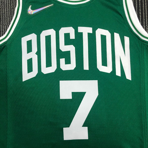 Regata NBA Boston Celtics Edição 75 anos 21/22 Jaylen Brown Verde