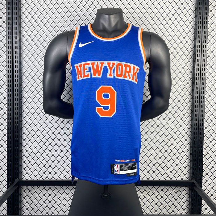 Regata NBA New York Knicks Icon Edition 23/24 RJ Barrett Azul