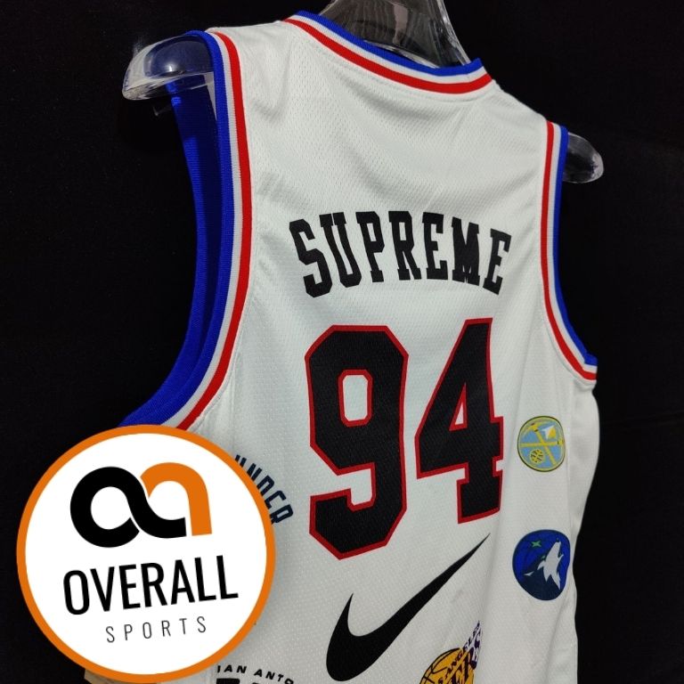Regata Supreme x Nike NBA Swingman Branca