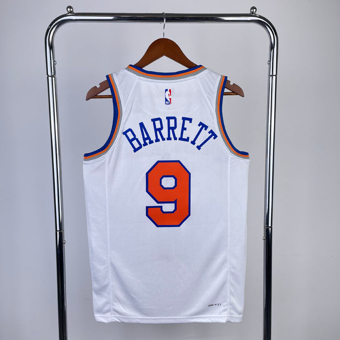 Regata NBA New York Knicks Association Edition 23/24 RJ Barrett Branca
