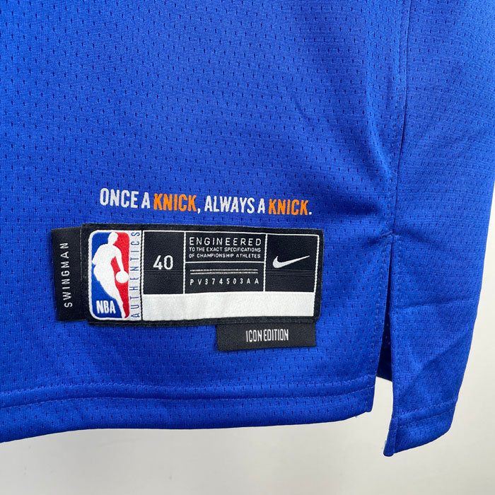 Regata NBA New York Knicks Icon Edition 23/24 RJ Barrett Azul