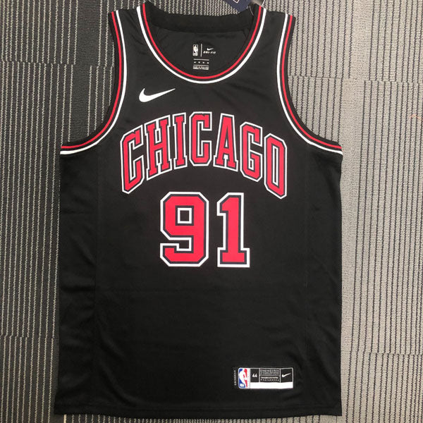 Regata NBA Chicago Bulls Dennis Rodman Preta