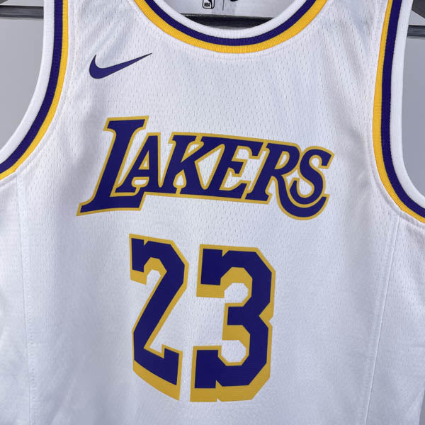 Regata Infantil NBA Los Angeles Lakers LeBron James 23 Branca