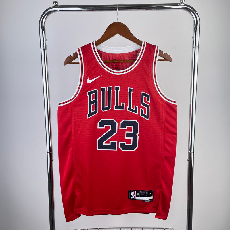 Regata NBA Chicago Bulls Icon Edition Michael Jordan Vermelha