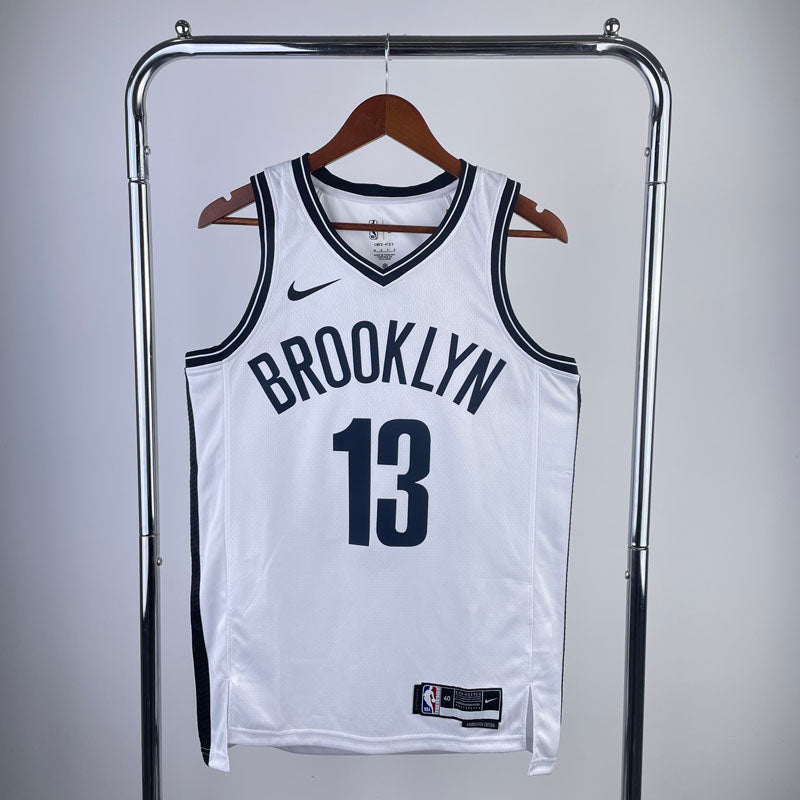 Regata NBA Brooklyn Nets Association Edition James Harden Branca