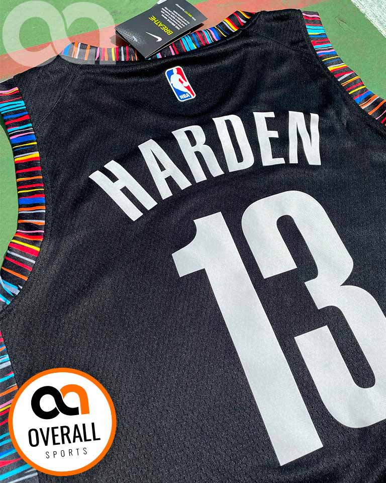 Regata NBA Brooklyn Nets City Edition 19/20 James Harden Preta