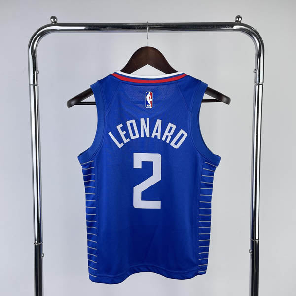 Regata Infantil NBA Los Angeles Clippers Kawhi Leonard Azul