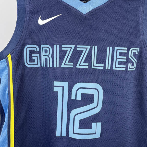 Regata Infantil NBA Memphis Grizzlies Ja Morant Azul