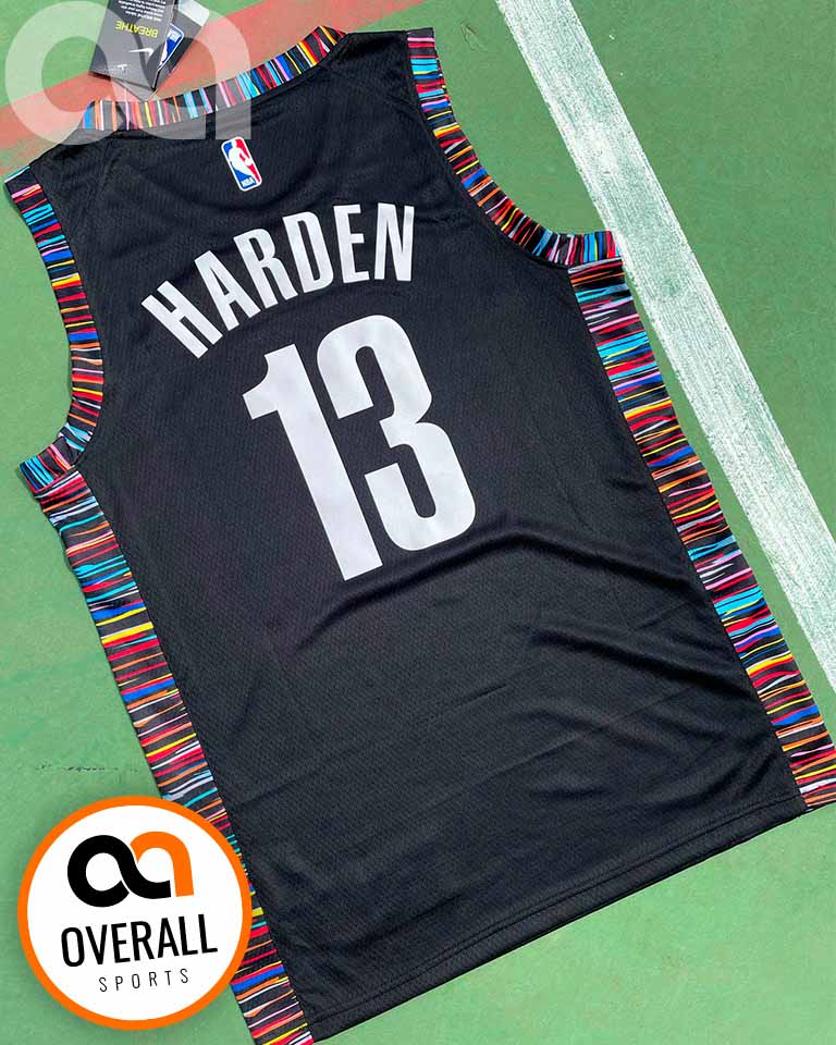 Regata NBA Brooklyn Nets City Edition 19/20 James Harden Preta