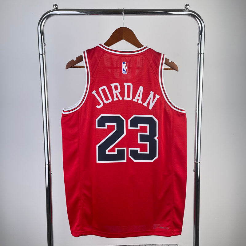 Regata NBA Chicago Bulls Icon Edition Michael Jordan Vermelha
