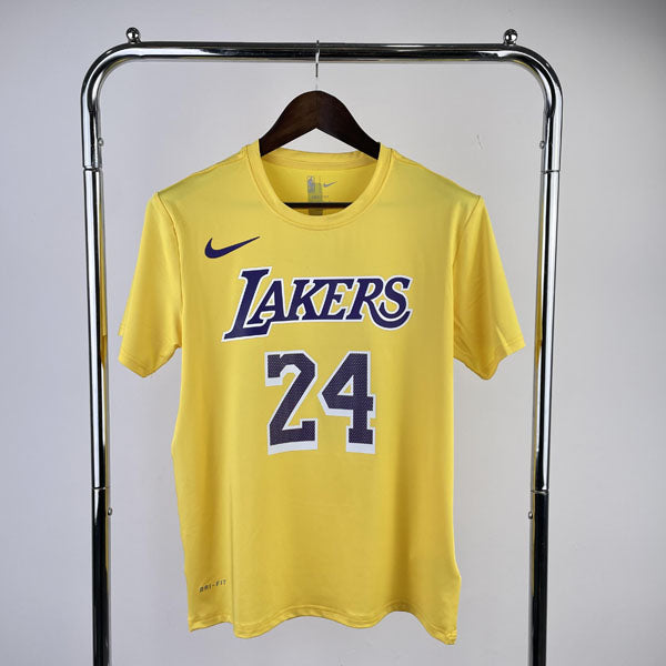 Camiseta NBA Los Angeles Lakers Kobe Bryant 24 DRI-FIT Amarela