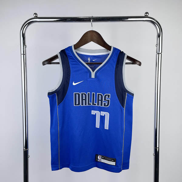 Regata Infantil NBA Dallas Mavericks Luka Doncic Azul