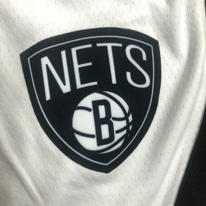 Short NBA Brooklyn Nets Association Edição 75 anos 21/22 Branco