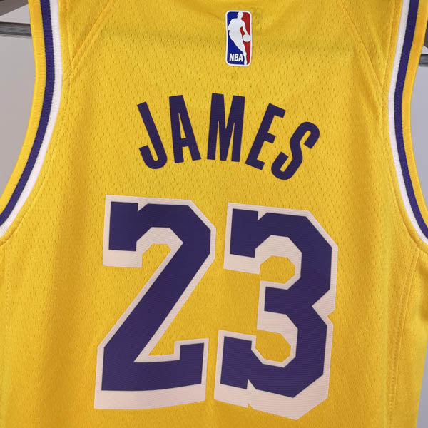 Regata Infantil NBA Los Angeles Lakers LeBron James 23 Amarela