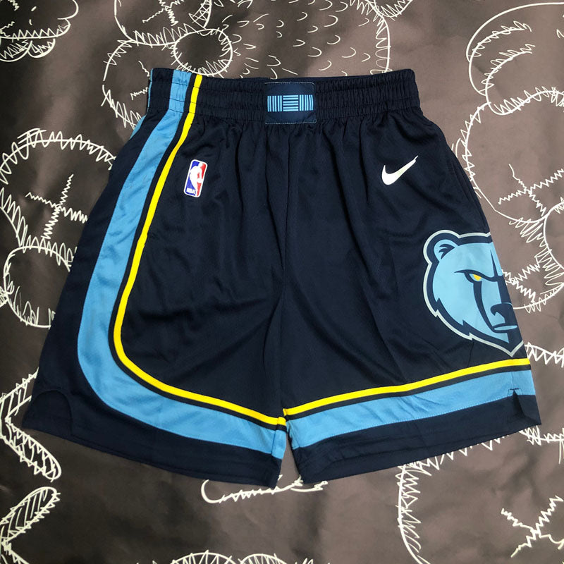Short NBA Memphis Grizzlies Icon Edition Azul Escuro
