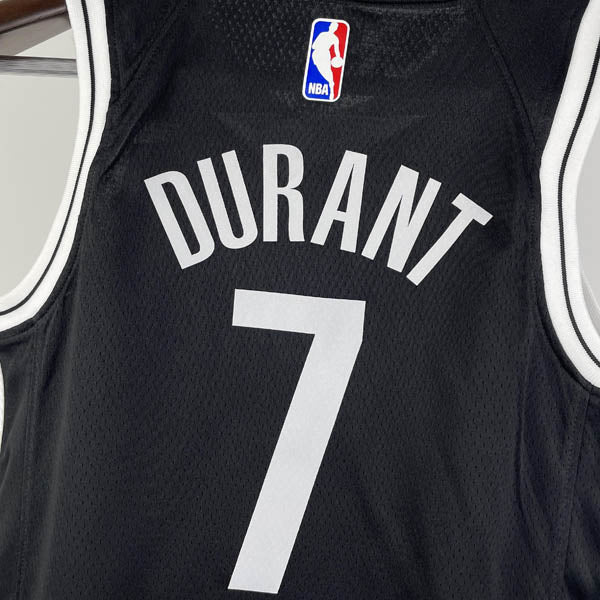 Regata Infantil NBA Brooklyn Nets Kevin Durant Preta