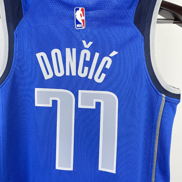 Regata Infantil NBA Dallas Mavericks Luka Doncic Azul