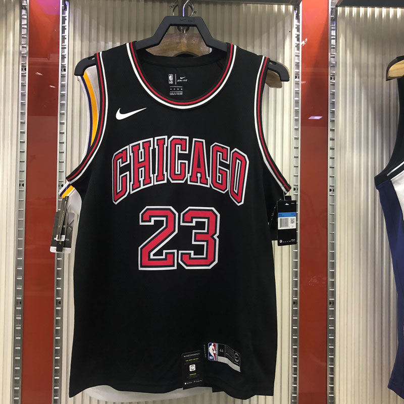 Regata NBA Chicago Bulls Michael Jordan Preta