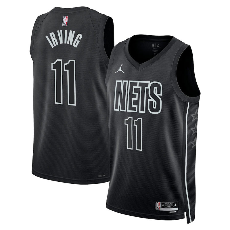Regata NBA Brooklyn Nets Statement Edition 22/23 Kyrie Irving Preta