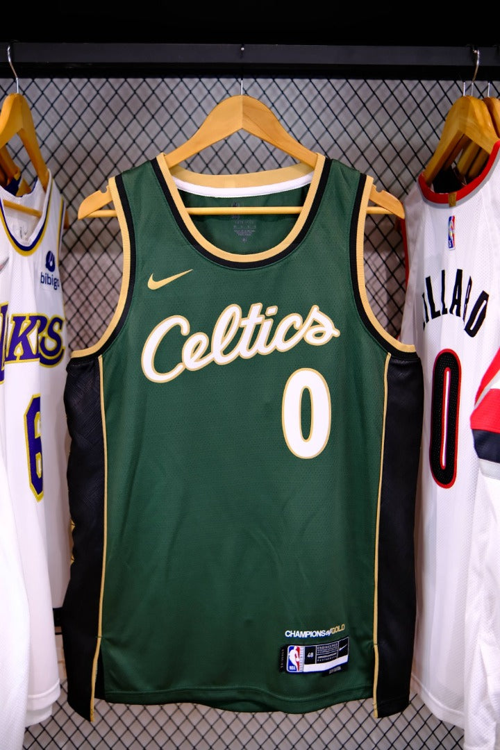 Regata NBA Boston Celtics City Edition 22/23 Jayson Tatum Verde