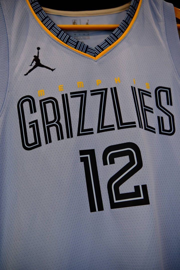 Regata NBA Memphis Grizzlies Statement Edition Ja Morant Azul