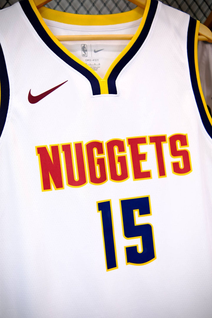 Regata NBA Denver Nuggets Association Edition 23/24 Nikola Jokic Branca