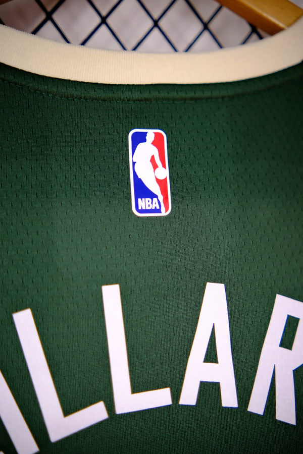 Regata NBA Milwaukee Bucks Lillard 23/24 Icon Edition Verde