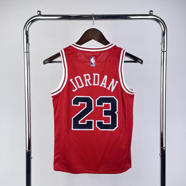 Regata Infantil NBA Chicago Bulls Michael Jordan Vermelha