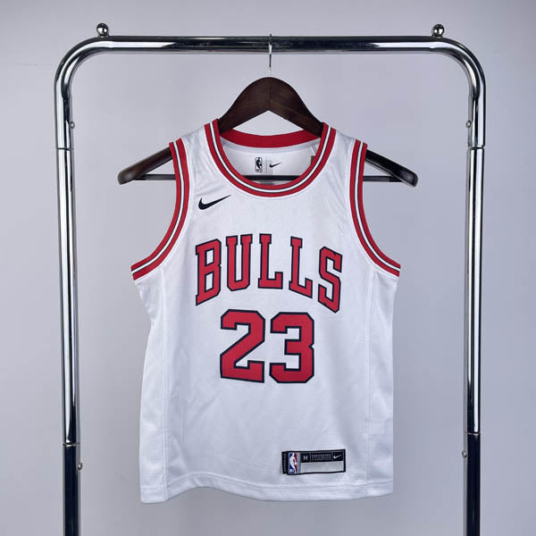 Regata Infantil NBA Chicago Bulls Michael Jordan Branca