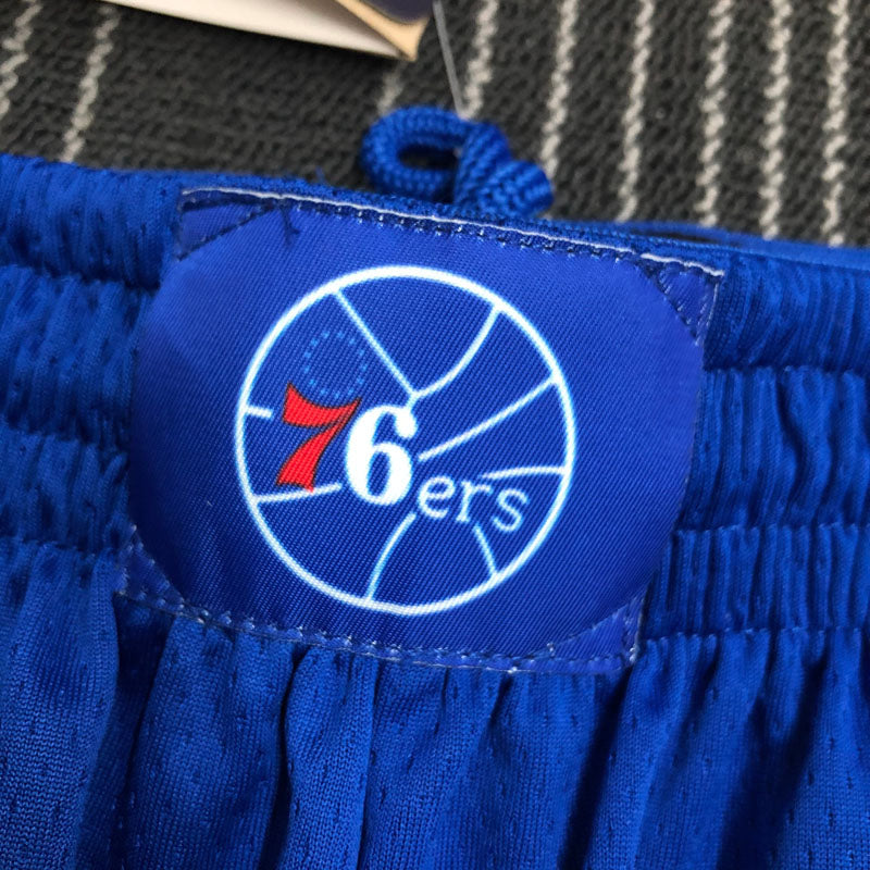 Short NBA Philadelphia 76ers Icon Edição 75 anos 21/22 Azul