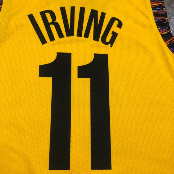Regata NBA Brooklyn Nets Bed Stuy Notorius B.I.G Amarela Irving