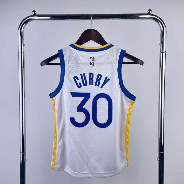 Regata Infantil NBA Golden State Warriors Stephen Curry Branca