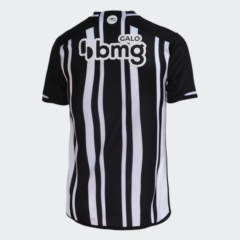 Camisa Atlético Mineiro I 23/24 Preta/Branca Masculina