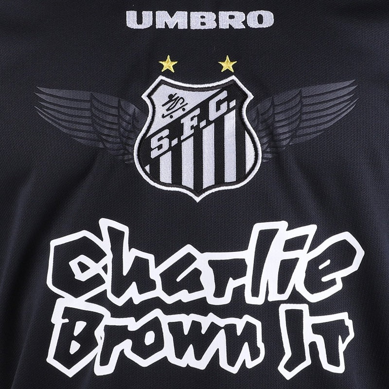 Camisa Santos Charlie Brown Jr. Marginal Alado Masculina